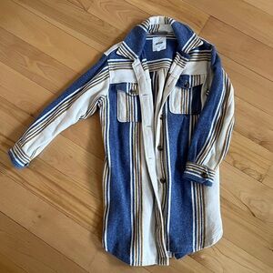 Aerie flannel long shacket